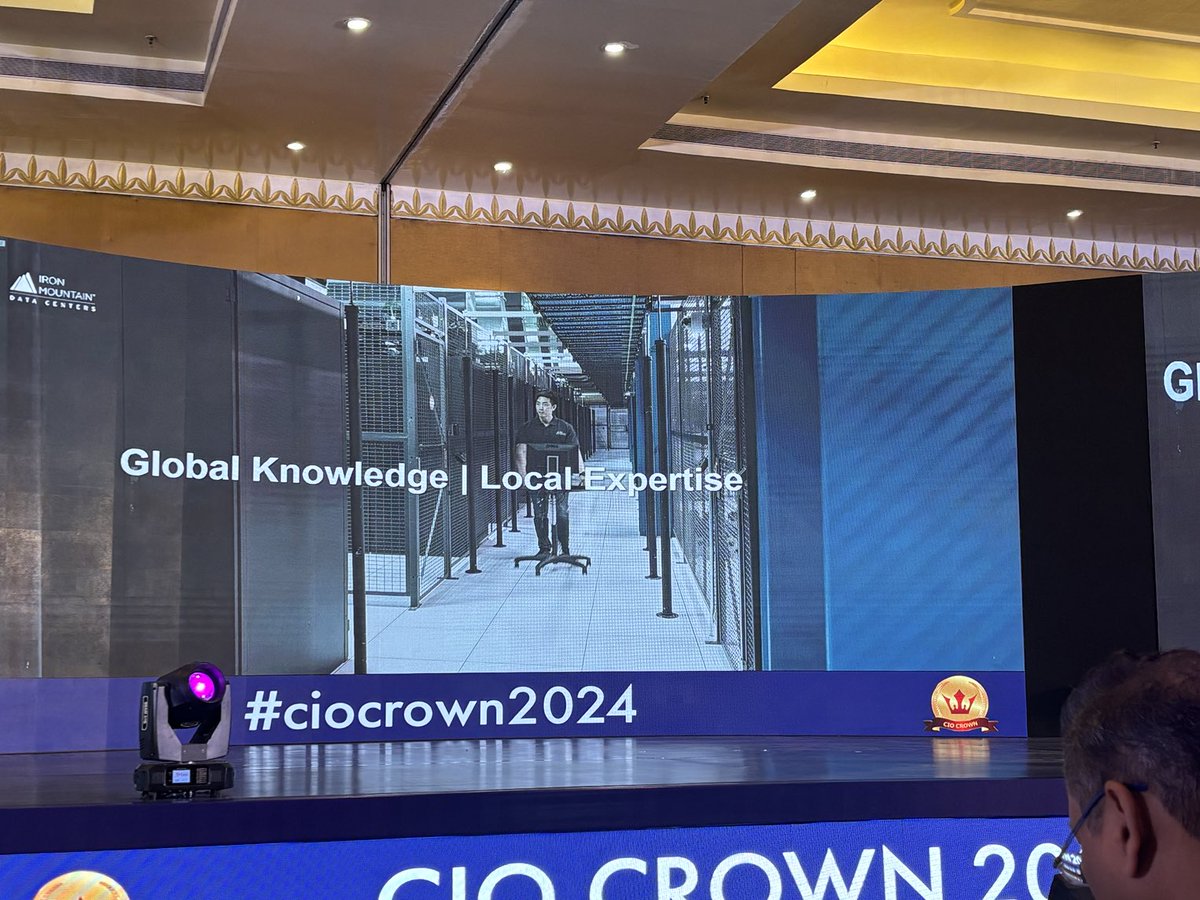 Global Knowledge, Local Expertise .. Good one #ciocrown2024