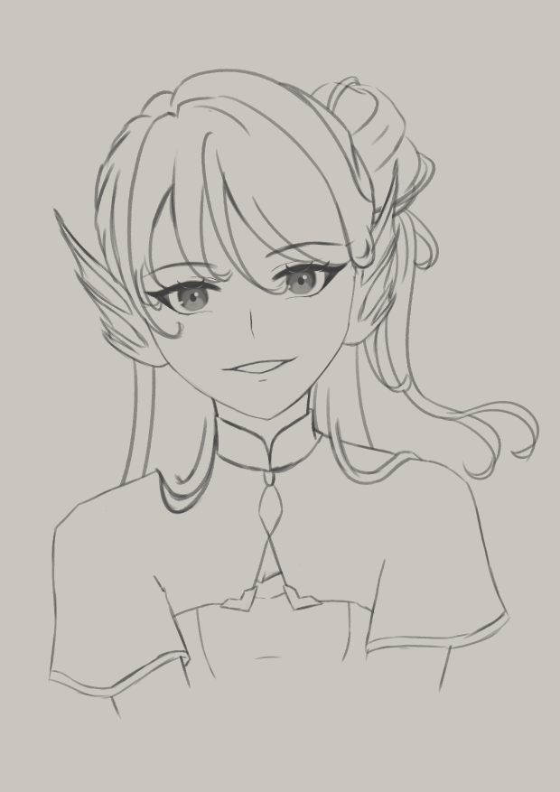 ceruleanthread's tweet photo. 🪡. finally had some time to sketch something for colette ;A; for those that would like to know more about her appearance. I'll see if I can finish this up this weekend >< https://t.co/3JQhi11tJi