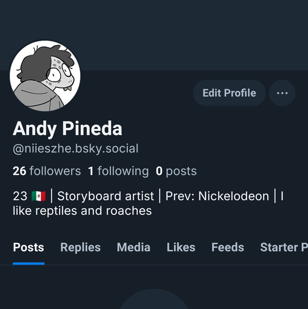 I'm not super active on here anyways but here's my bluesky just in case... I'm the most active on Instagram!