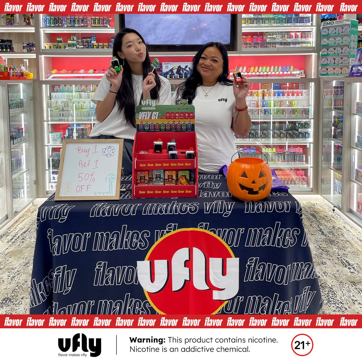Vflyvape's tweet photo. Big thanks to our awesome Vfly fam in Houston! 🥰Our special flash sale is on now—grab your Vfly C1 with a sweet discount and score some surprise gifts! 🎁 Follow @vflyvapeofficial for more fun and updates. Don’t miss out! 💨✨
❗You must be 21+
#vfly #vflyc1 #vflyflavors https://t.co/zi779BkLuK