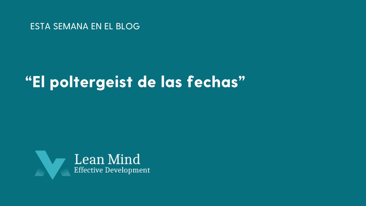 💫  ¿Te has topado con bugs demasiado extraños en tu código?🦗

 <a href="/jotamusik/">Jorge</a> nos cuenta cuál ha sido el más raro y difícil de identificar hasta ahora. Y todo por unas fechas...🫣 ¡No te lo pierdas!
Lee más aquí 👉 bit.ly/3XZehA4

#Programación #Bugs #Fechas #Desarrollo