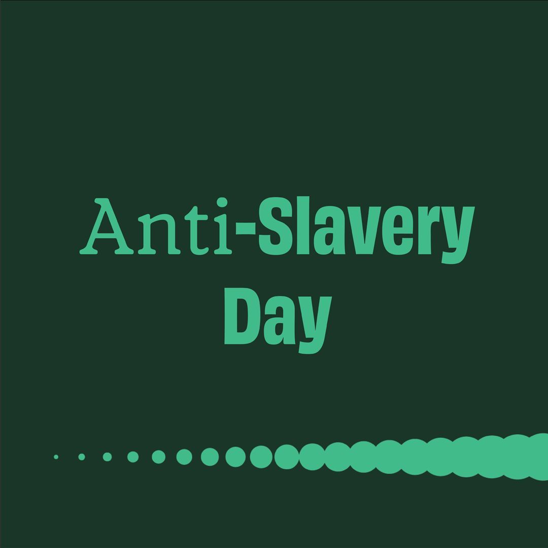 Today on Anti-Slavery Day we remember the efforts of all those who have fought to end the slave trade and we honour the ongoing work to combat modern-day slavery