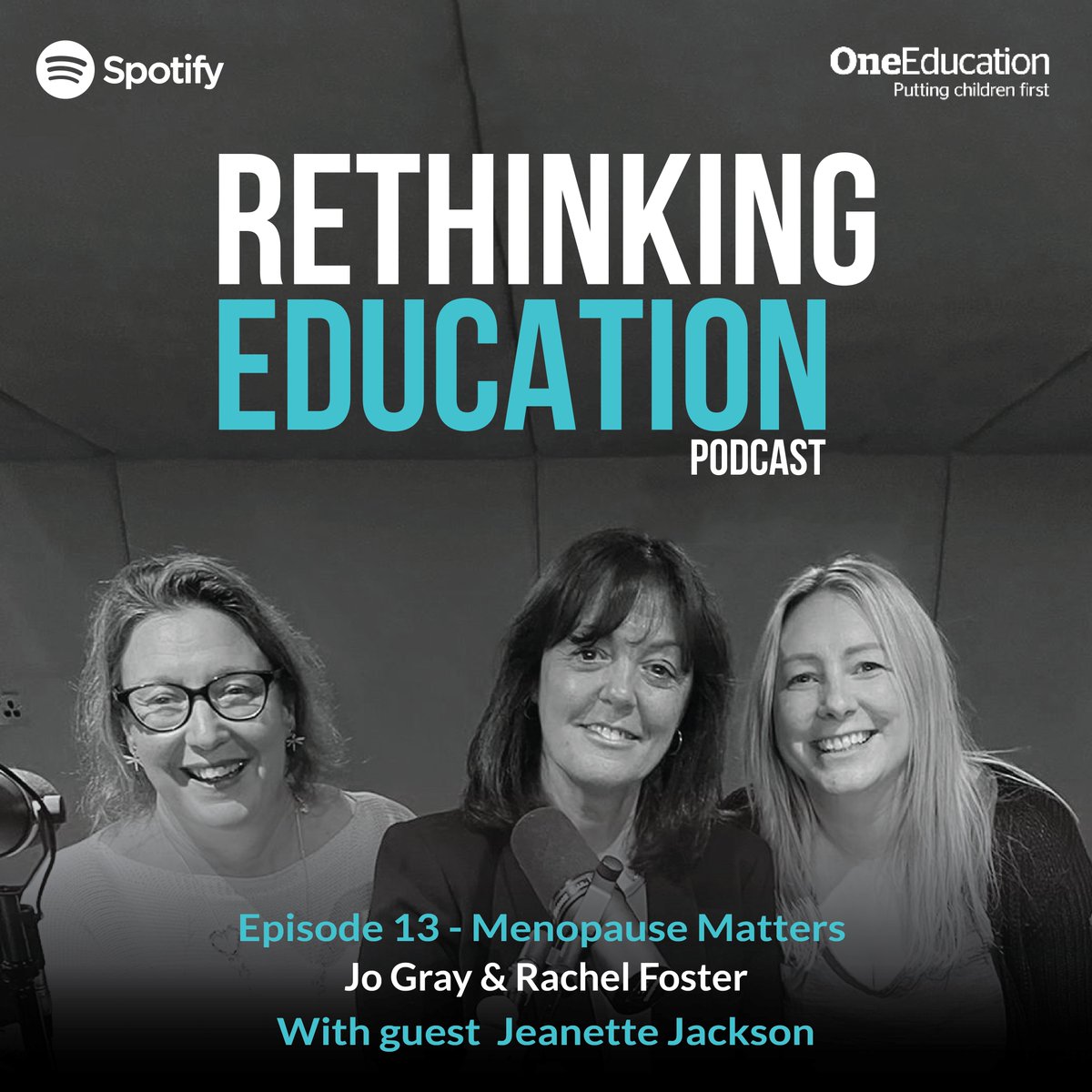 🎙️ The latest episode of Rethinking Education is now live!

On #WorldMenopauseDay we're delighted to be joined by <a href="/JJNutrition/">Jeannette Jackson</a>, director of <a href="/McrStress/">Manchester Stress Institute</a>, Biochemist and Sports Scientist, to discuss why menopause matters in education. 

Tune in on #Spotify: bit.ly/4dPWoth