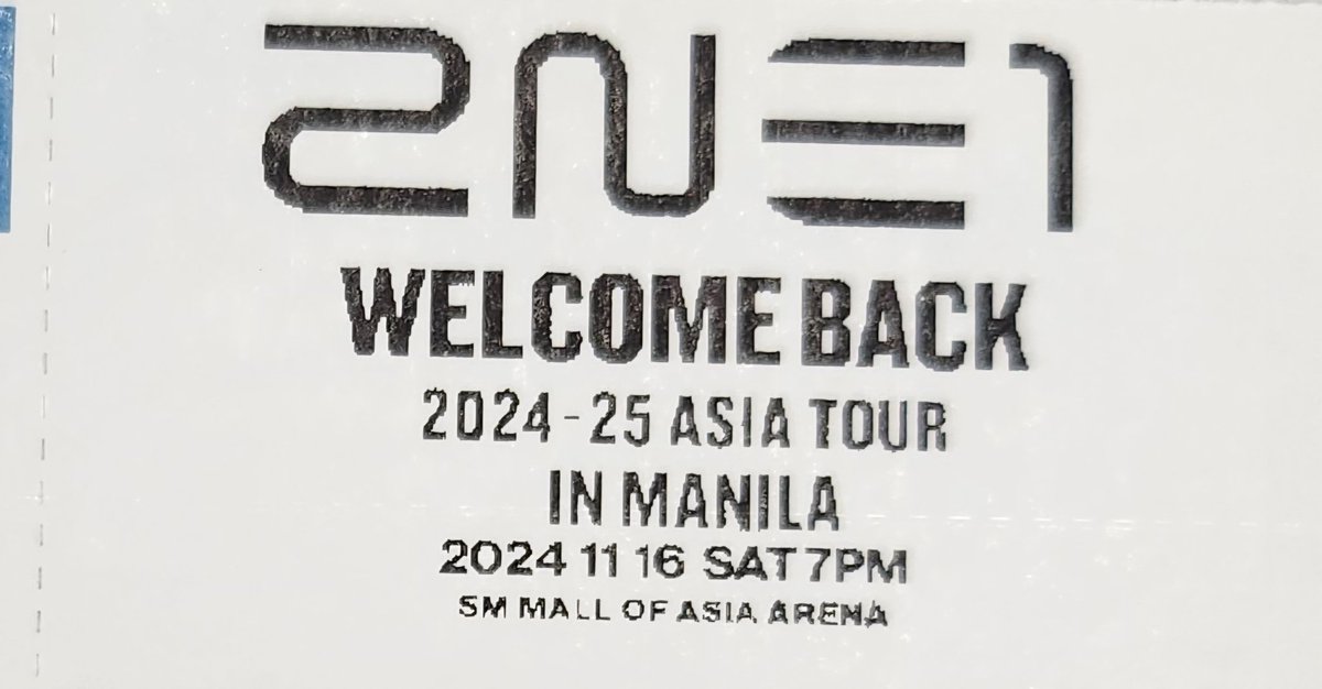 shaneng1982's tweet photo. Thank you so much for your help to secure my 2ne1 tix!!
Sana masarap lage ulam mo!😘
#2NE1_WELCOMEBACKinManila 
#2NE1inManila https://t.co/1zIiv3VyOU