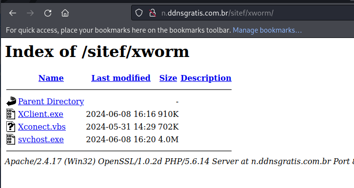 banthisguy9349's tweet photo. "Detects a trojan used in Saudi Aramco Phishing"

#opendir with loads of fun stuff....

#Xworm rat folder?

cc: @Gi7w0rm https://t.co/huhU3rEU2e