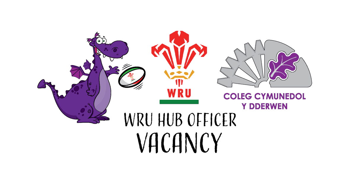 CCYD_school's tweet photo. Temporary WRU Hub Officer Vacancy at CCYD.
Please email helen.williams@ccyd.bridgend.cymru for a job pack / application form. https://t.co/L0uTEy2PeT