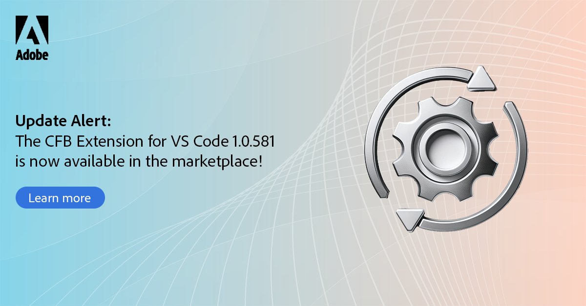 coldfusion's tweet image. Now Live! The CFB Extension for VS Code 1.0.581 is here and packed with exciting updates!
This release brings smoother debugging and overall better performance.
📷Know more: bit.ly/3BNIta5