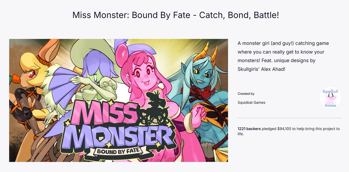 THAT'S THE CAMPAIGN! Thank you all SO MUCH for your pledges, and your interest.   

 What's next? Check out our latest update!

kickstarter.com/projects/squid…