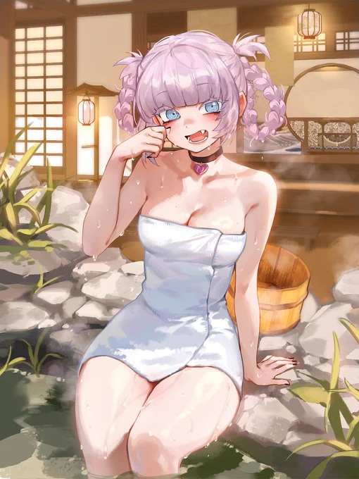 #皆さんラフと塗った後を見せてください