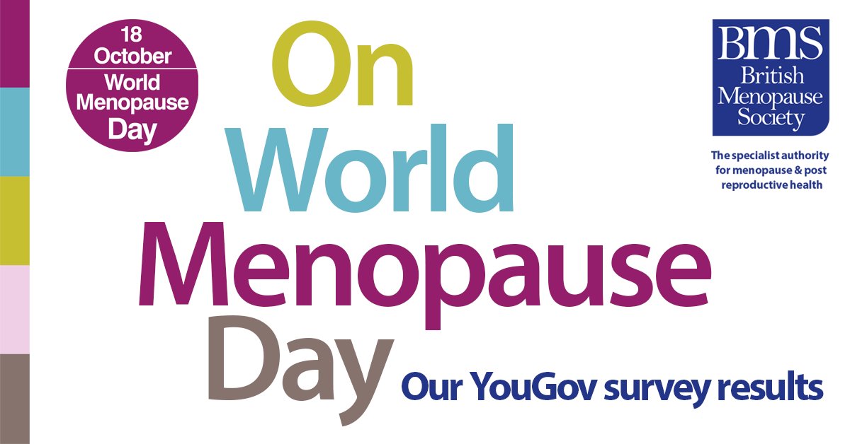 A new survey by the BMS and <a href="/YouGov/">YouGov</a> for #WorldMenopauseDay confirms many Healthcare Professionals would like further training around #menopause. BMS has launched new online education to help address these challenges in menopause care bit.ly/4f4azvN