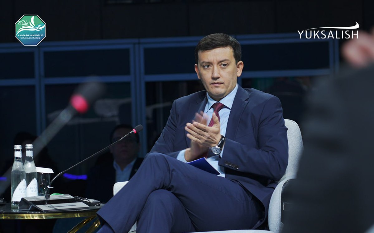 <a href="/YuksalishUZB/">'Yuksalish' Movement</a>  takes part in International Partnership Initiatives Week.
On October 17-26, Uzbekistan is hosting a series of international conferences as part of the International #Partnership #Initiatives Week.
The first day of the large-scale event began with a session