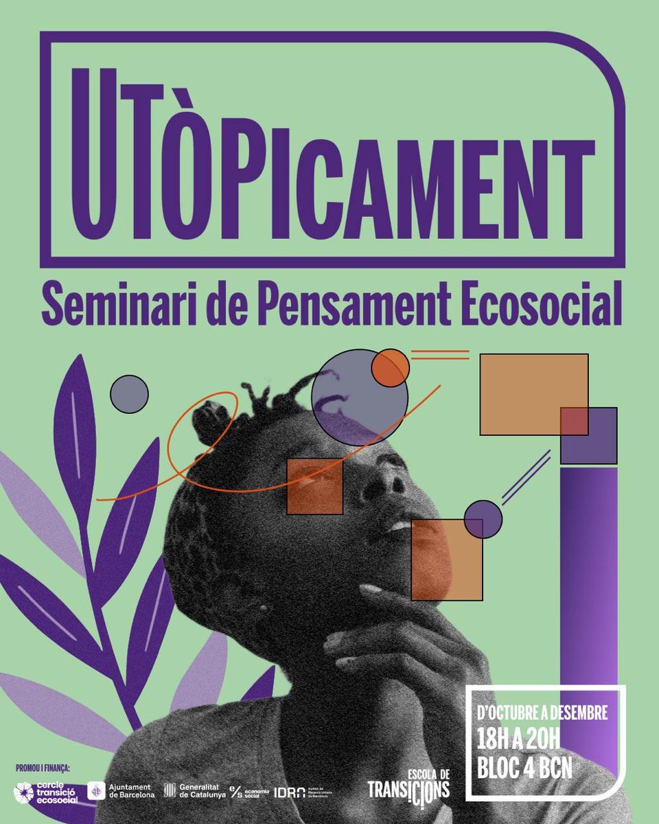 Corriente Cálida (@calidacorriente) on Twitter photo El 28 de noviembre, <a href="/tatianallaguno/">tatiana llaguno</a>, del equipo editorial de la revista, estará junto a <a href="/jordiborras/">Jordi Borràs</a> en Utòpicament para hablar sobre crisis ecológica y fascismo y presentar nuestro último número, «Fascismo en un solo planeta».
Os podéis inscribir aquí: utopicament.escoladetransicions.coop El 28 de noviembre, <a href="/tatianallaguno/">tatiana llaguno</a>, del equipo editorial de la revista, estará junto a <a href="/jordiborras/">Jordi Borràs</a> en Utòpicament para hablar sobre crisis ecológica y fascismo y presentar nuestro último número, «Fascismo en un solo planeta».
Os podéis inscribir aquí: utopicament.escoladetransicions.coop