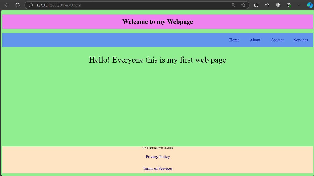 Shrijaa__'s tweet photo. Day12: 30 days of exploring in web development in both HTML and CSS.  #LUD12 of learning web development with #Learningutsav Let's make this Dashain-Tihar a #FestivalOfLearning  with @learning_utsav #LearningUtsav #day12oflearning https://t.co/Ge4sGIOzF7