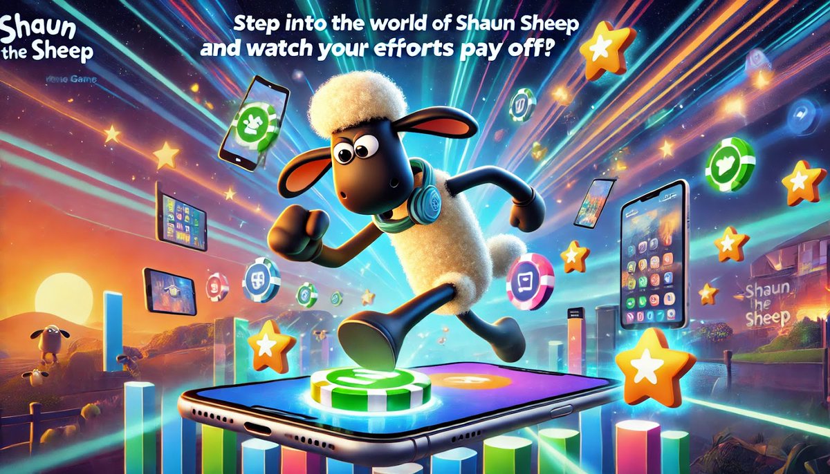 sheep_community's tweet image. Step into the world of SHAUN THE SHEEP and watch your efforts pay off! 

🐾 Every tap and check-in earns you Sheep Points, which you can redeem for amazing tech rewards. The game is on—are you in? 

🎮 #EffortPaysOff #SheepPoints #TechRewards #ShaunTheSheep