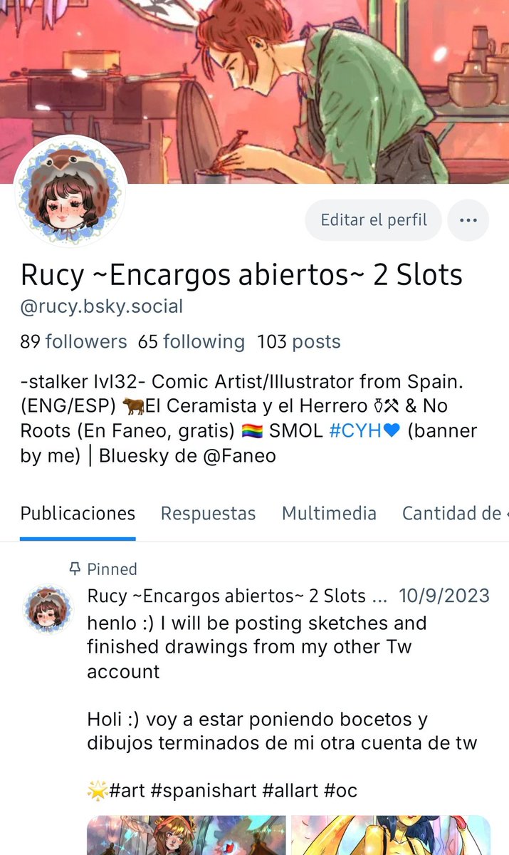 Rucy Loda, encargos cerrados hasta entregas. tweet media