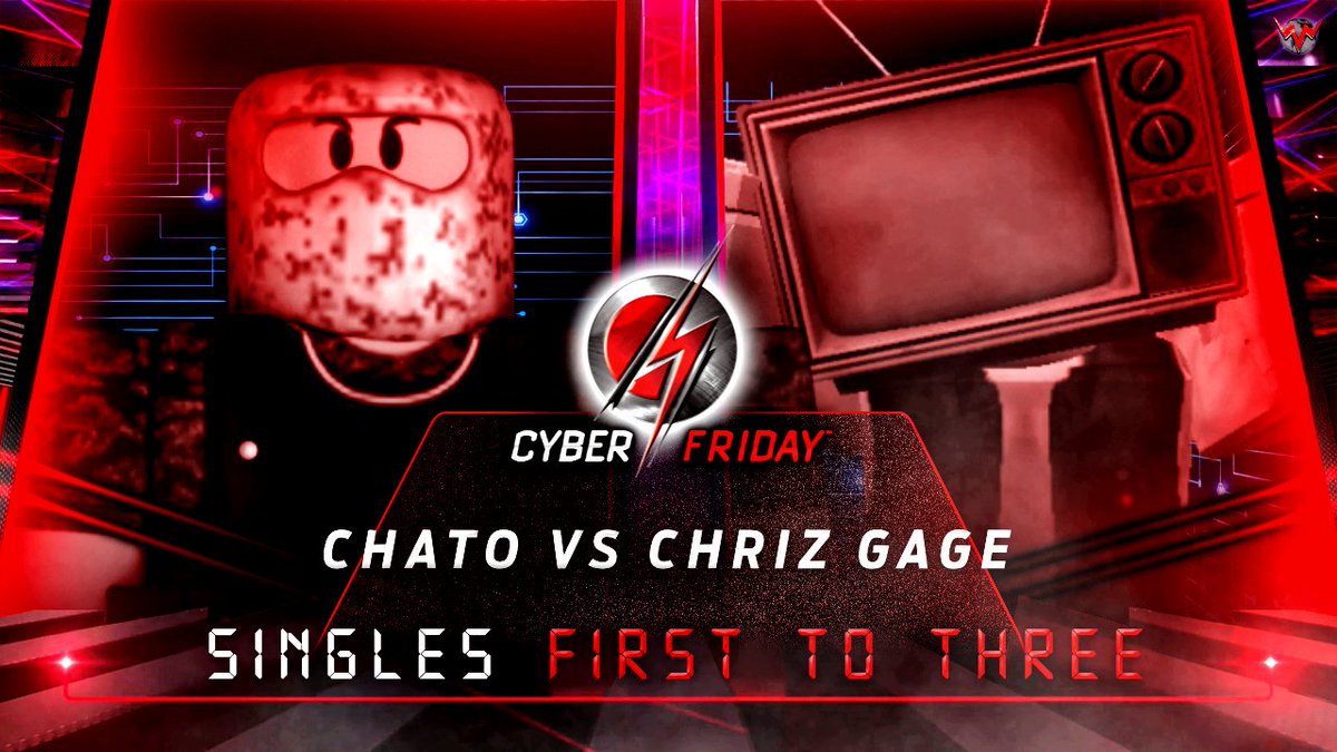 VWF_Network's tweet photo. | Cyber Friday #20 |
Friday, 18th of October
Singles Action | FT3
#BlazeVentura vs #LuchiThompson
#GavinnDanielson vs #FrozeZero
#Chato vs #ChrizGage
#JandenMatthews vs #EBLDrizzy
You don't want to miss out on these spectacular matches!
#ChangeTheGame #VWF2024 https://t.co/5aFbVPE6kO