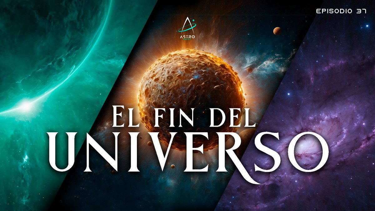 ¿Tú cómo crees que va a acabar el universo? 👀🌌

En el último capítulo de Astro Podcast hablamos de las 3 maneras en las que todo podría irse al garete. Spoiler: ninguna es bonita 😂💥

Si te mola rayarte con estas cosas, échale un oído!
 astropodcast.net/episodios/37-e…