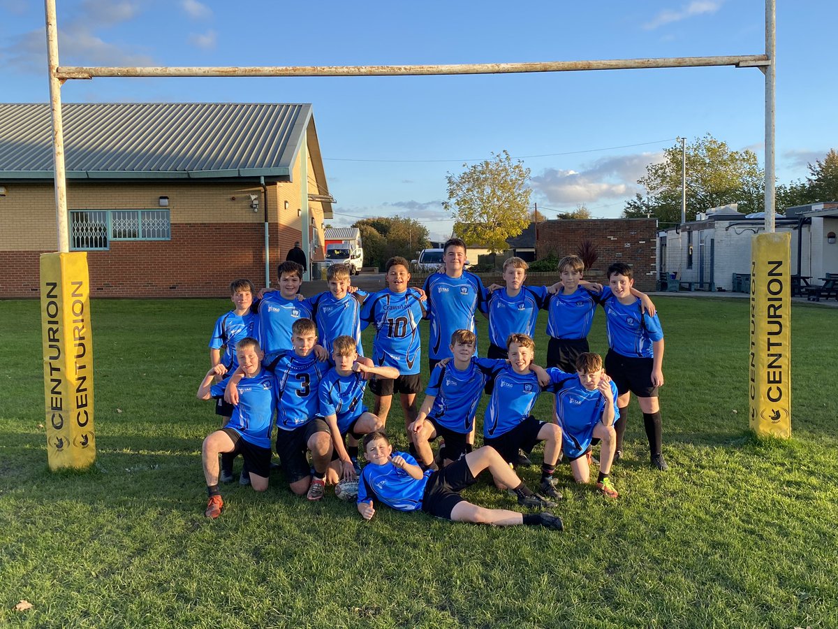 A great start to Y8 Boys Champion Schools Rugby League campaign by <a href="/CrawshawAcademy/">CRAWSHAW ACADEMY</a> winning 22-14 against a very competitive <a href="/MorleyAcademy/">Morley Academy</a> team #strive #Determination #schoolsport <a href="/RugbyLeeds/">Leeds Rhinos Foundation</a>