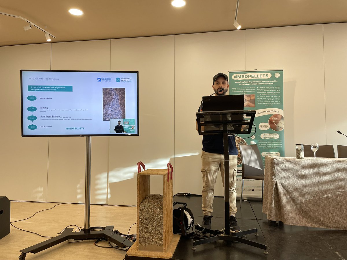 Avui, participem a la “jornada técnica sobre la regulación europea de #microplásticos,”organitzada Per <a href="/goodkarma_org/">Good Karma Projects</a> i <a href="/Surfrider/">Surfrider Foundation</a>