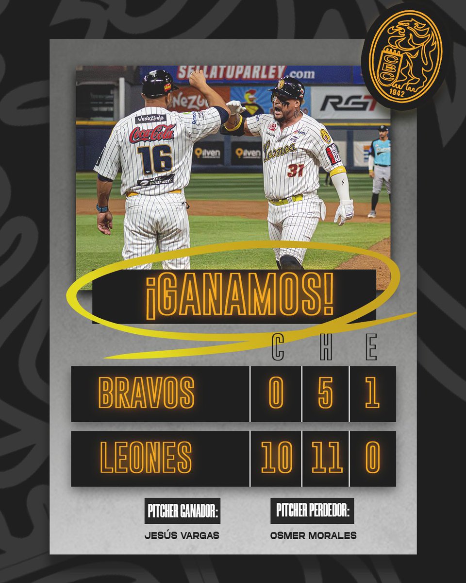 Leones del Caracas tweet media