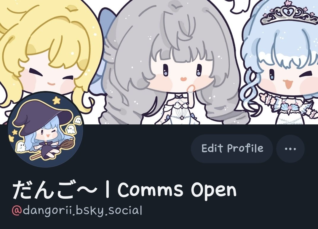 だんご〜 | Comms Open (@dangorii) on Twitter photo I'm on bsky (*≧∀≦)人(≧∀≦*)♪ I'm on bsky (*≧∀≦)人(≧∀≦*)♪