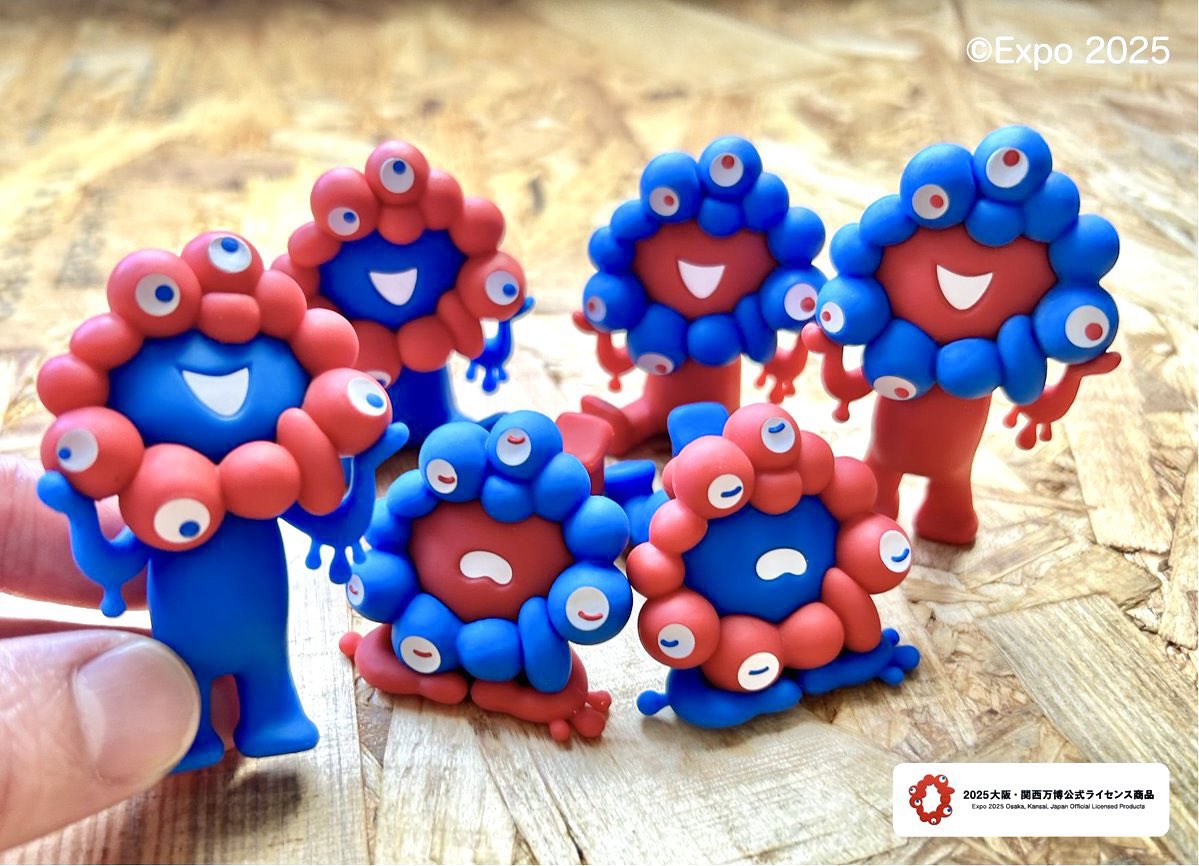 ミャクミャク カプセルフィギュア】#pr 10月発売のガチャガチャ