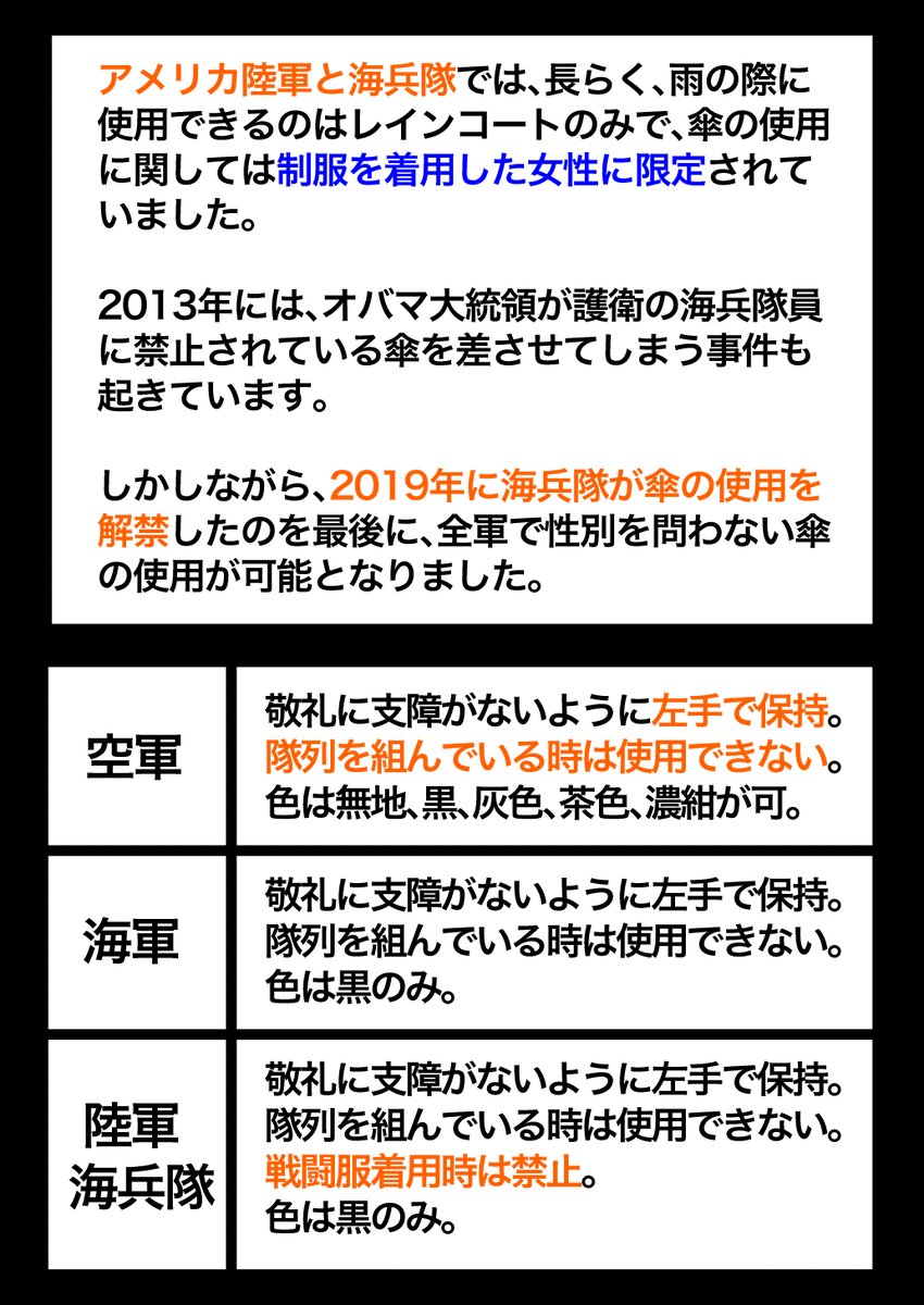 jpg2t785's tweet photo. 軍人は傘を差さない? https://t.co/d1fDoEcUUr
