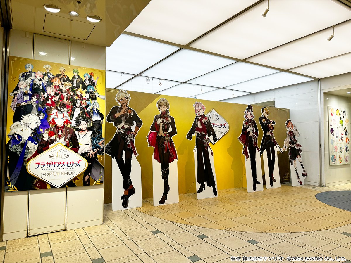 フラメモ メロルド ポップアップ フラメモ メロルド ポップアップ フラガリアメモリーズ 1周年ストア in