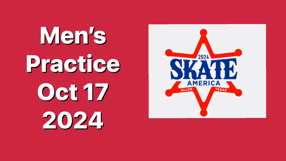 Skate America 2024 Men Practice 10/17/24 Both Groups Highlights Malinin ... youtu.be/pfTVlOJytUU?si… via <a href="/YouTube/">YouTube</a>