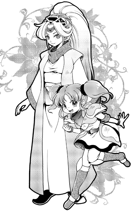 「若干出遅れた感があるけど、アレサ絵再掲しとこ」|冬里せいあのイラスト