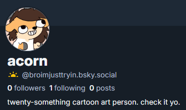 ok fine i did it. i'm not sure how active i'll be there, but only time will tell. but give me a follow if you are super duper cool :]