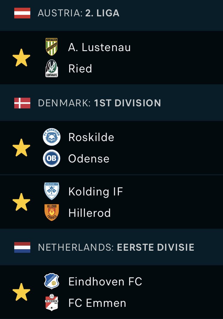 tipsforbball13's tweet photo. Our favorite, most dependable rigged leagues are back tomorrow. Austria 2nd division, Denmark 2nd division and Netherlands 2nd division. 

Repost and DM which game you want and max bet is on the house to honor. Check your sportsbook and Specify game in DM. It’s easy when rigged https://t.co/l6HWM1BrrS