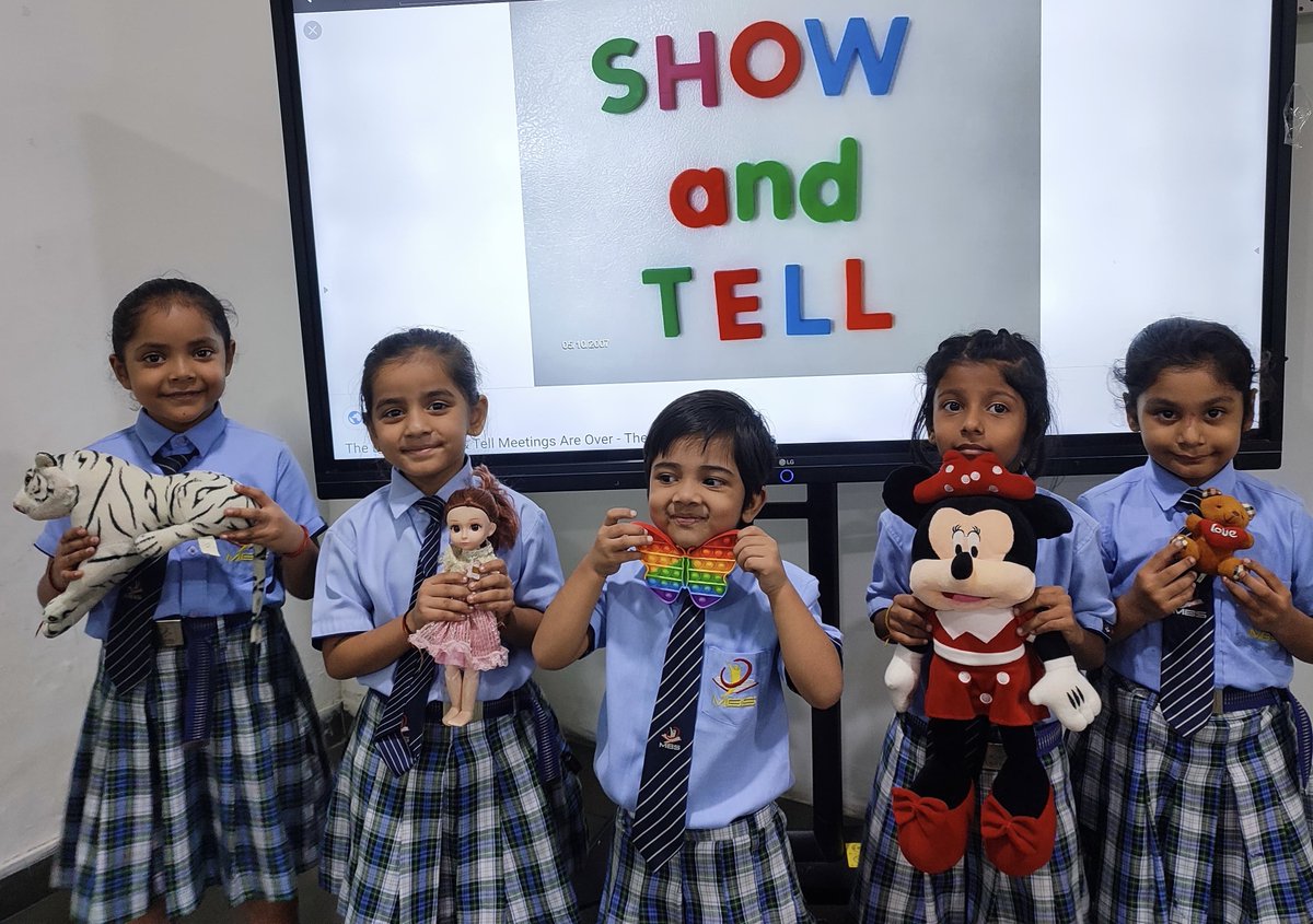 SchoolMbs's tweet image. #showandtell #activitytime #grade1