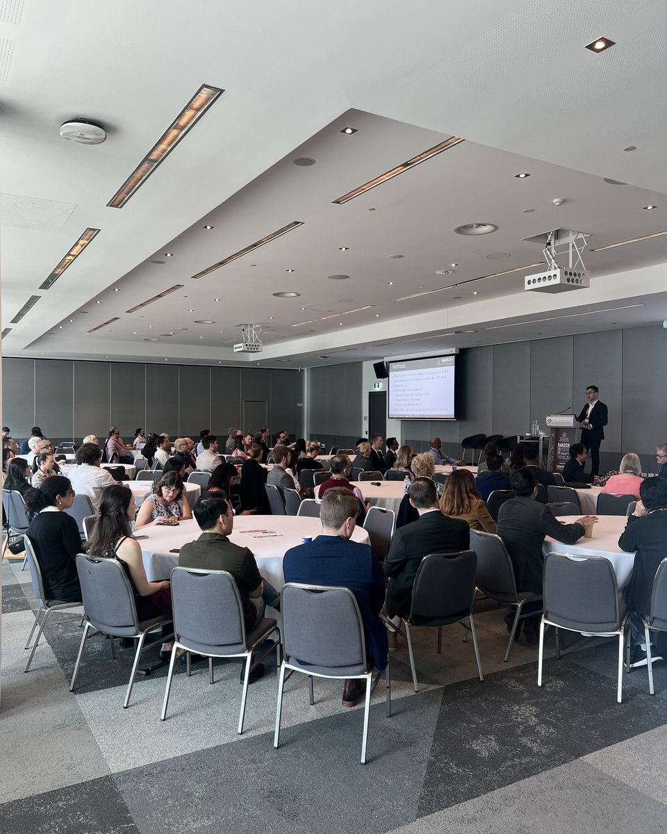 RANZCRcollege's tweet photo. A jam-packed room for the 2024 Varian Session. Join us for an interesting session in Riverview Room 4 📍from 10:45-12:45 with topics such as SRBT, Lung Cancer referral pathways, SCAR plus many more! 

#RANZCR2024 #radiationoncology #radonc https://t.co/PlpGobYUyj