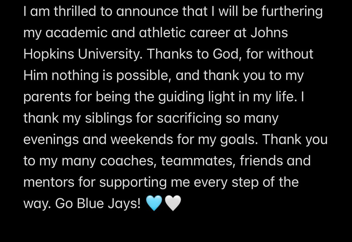 TateStearns2025's tweet photo. #Committed @NKBaseball2024 @JHUBaseball https://t.co/RI9G0XFWor