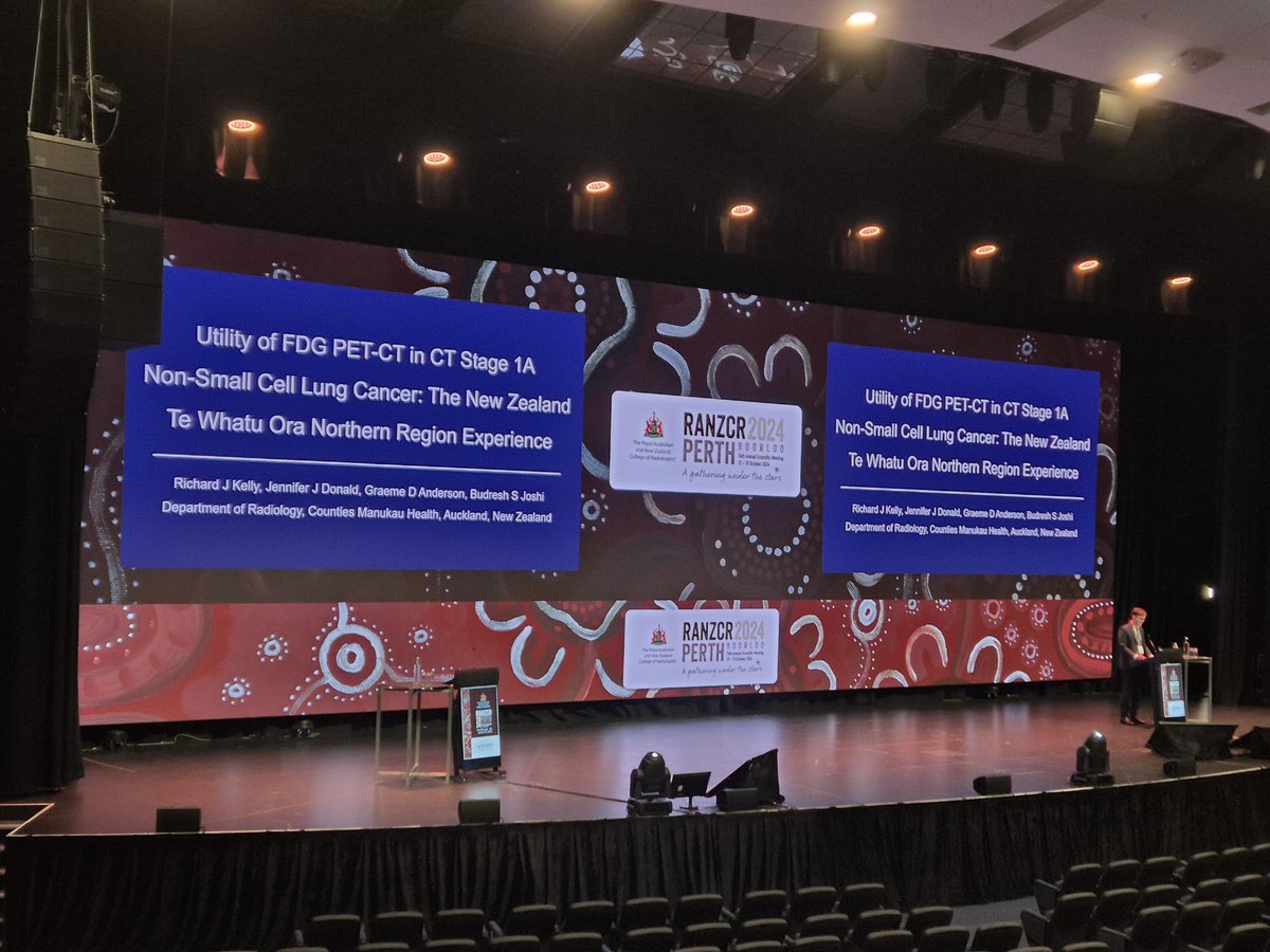 JMIRO_Journal's tweet photo. Richard Kelly speaking about PET CT in stage 1A NSCLC in New Zealand 

@RANZCRcollege @TeWhatuOra https://t.co/8IlXCUzI62