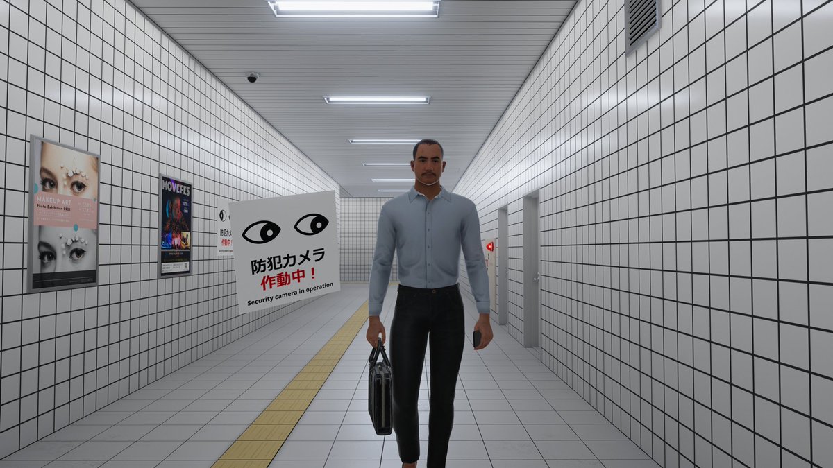 gamespark's tweet photo. 『VRChat』に『8番出口』が！？VRChatワールド「8番出口VR VRChat Photo Spot」が公開
https://t.co/5vFuZS9He4 https://t.co/pAhkTeVXvm