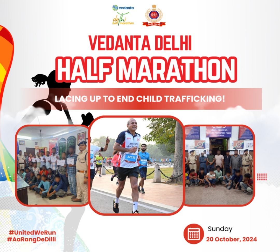 #TeamRPF will run in the #VedantaDelhiHalfMarathon2024 to raise awareness and strengthen our fight against #ChildTrafficking.
Every step we take strengthens our mission to ensure a safer tomorrow for little ones
Join Us on 20th Oct
#VDHM2024 #AaRangDeDilli <a href="/DelhiHM_/">Vedanta Delhi Half Marathon</a> <a href="/RailMinIndia/">Ministry of Railways</a>