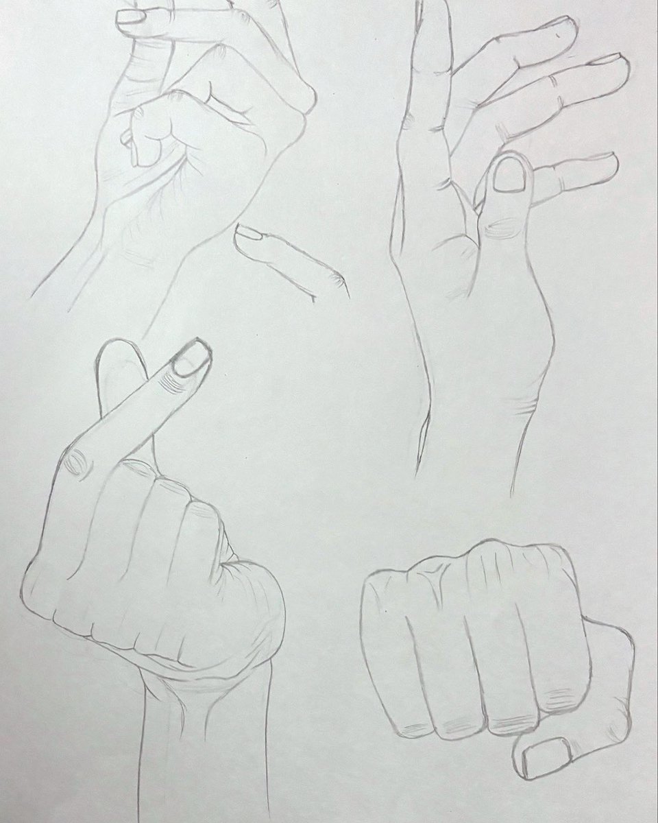 artworkByDisha's tweet photo. Hands speak louder than words! ✋✨ Captured four unique poses that express the beauty of human connection.

#Art #Drawing #Creativity #Inspiration #ArtistsOnTwitter #ArtCommunity #Sketching #HandArt #VisualArt #ArtisticExpression #pencildrawing #pencilart #HandSketch https://t.co/aS3dP1jFYT