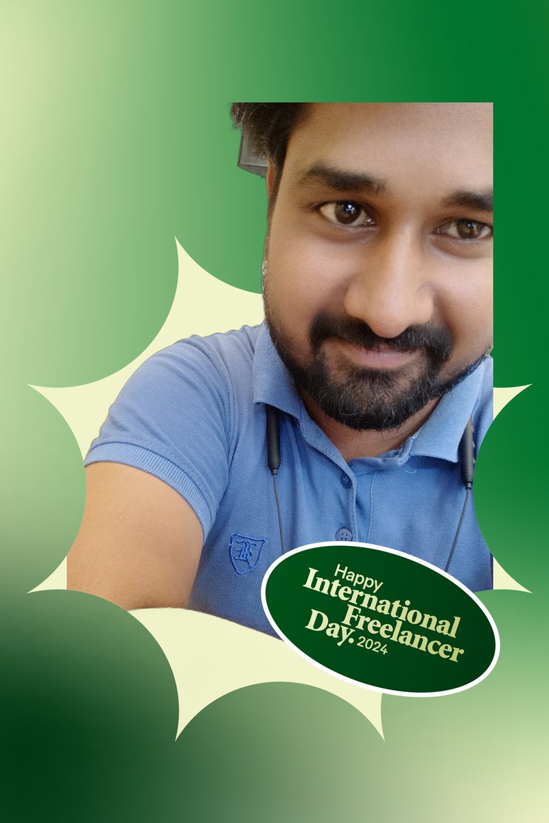 Happy International Freelancer Day 😇❤️

Thanks: Fiverr 

 #fiverrfreelancer #freelancer #fiverr