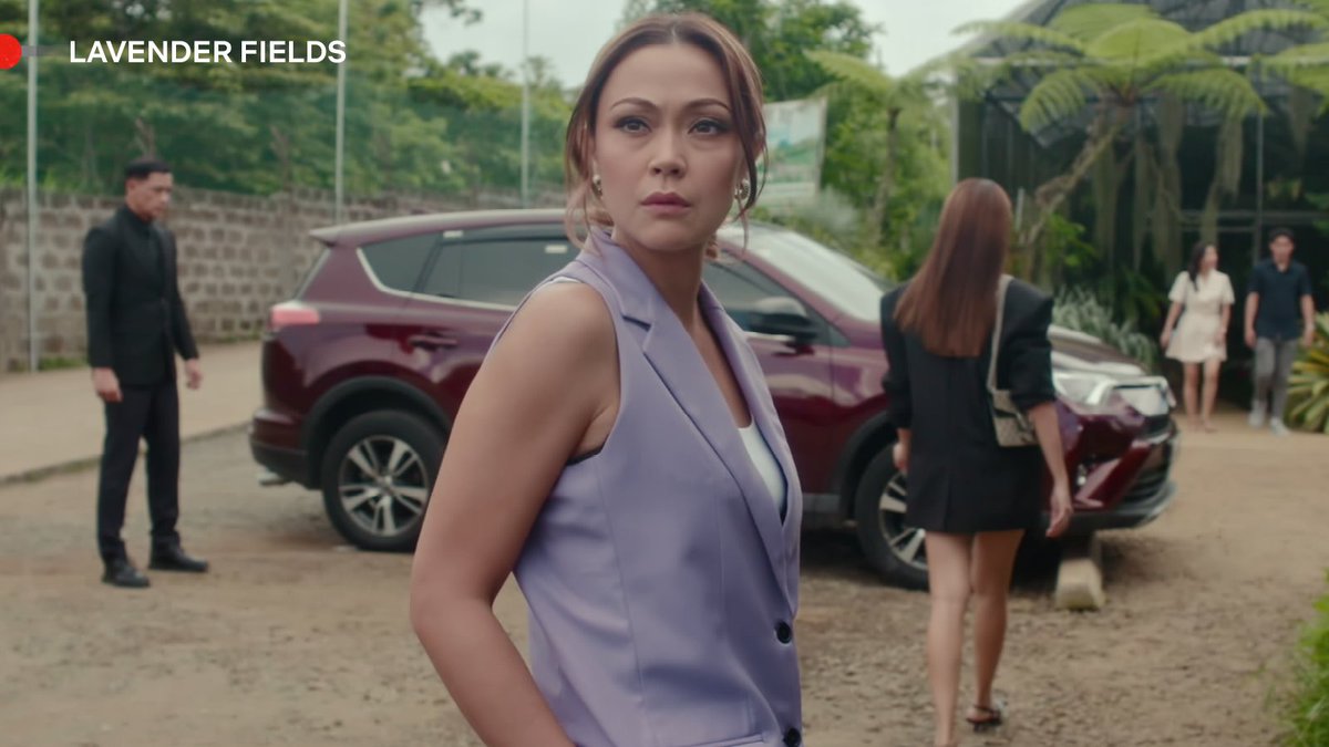 Netflix_PH's tweet photo. Living up to her name 🔮 It truly IS her color 😌  

#LavenderFields #JodiStaMaria #Netflix https://t.co/ik0tkjxbA9