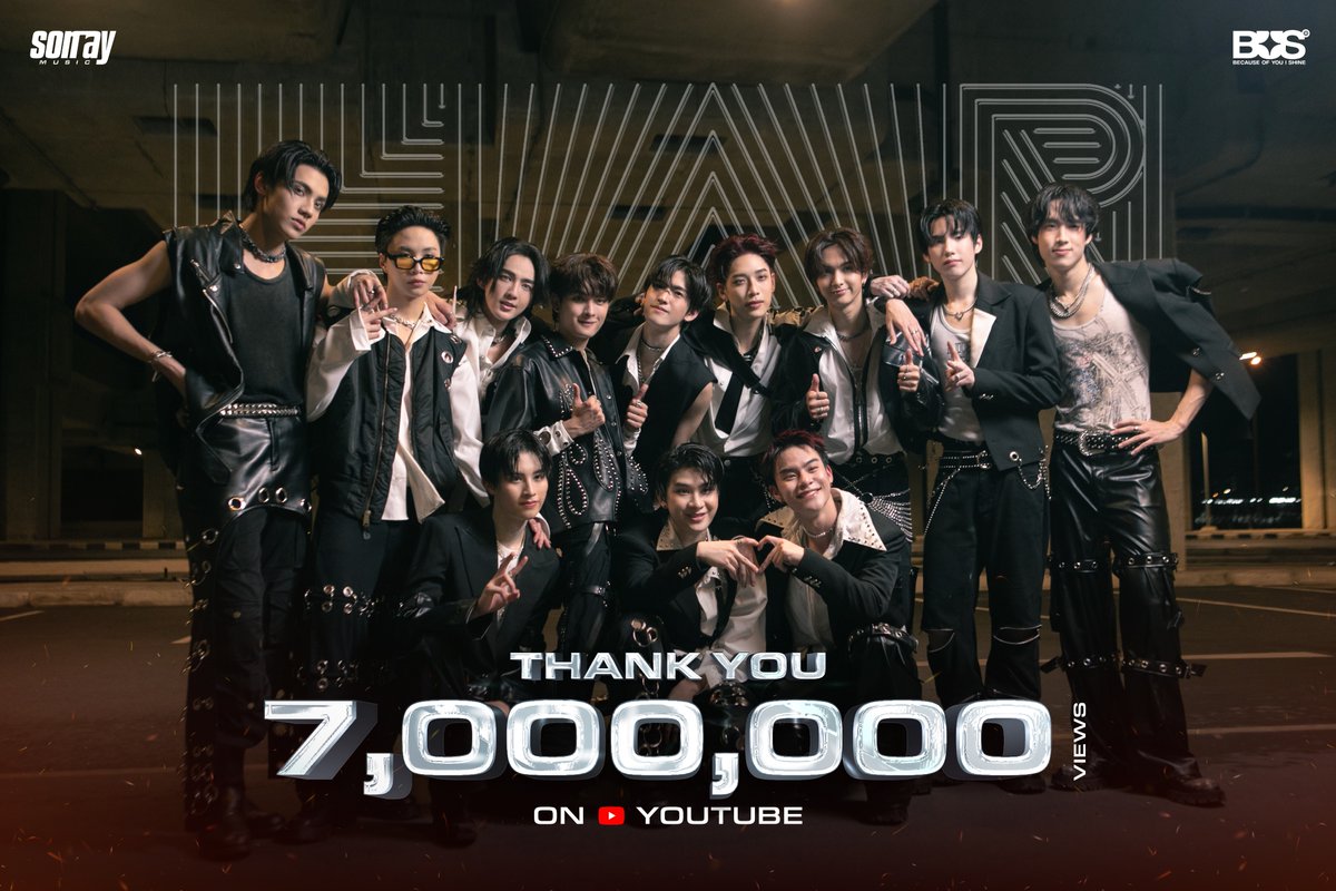 BUS_SONRAY's tweet photo. วิ่งตามหากุญแจมาแล้ว 7,000,000 ครั้ง ก็ยังไม่เจอเลย แต่พวกเรายังวิ่งได้อีก ✨🗝️

ขอบคุณ BEUS และทุกคนที่มาวิ่งตามหากุญแจด้วยกันใน MV เพลง ‘LIAR' นะครับ มาเร็ว! ไปกันต่อ 💨

#BUS_LIAR Watch Now on YouTube : TADA LABELS https://t.co/kAP5h7NFdQ

#BUS_LIAR7M
#BUSbecauseofyouishine https://t.co/DXnV7PzyOG