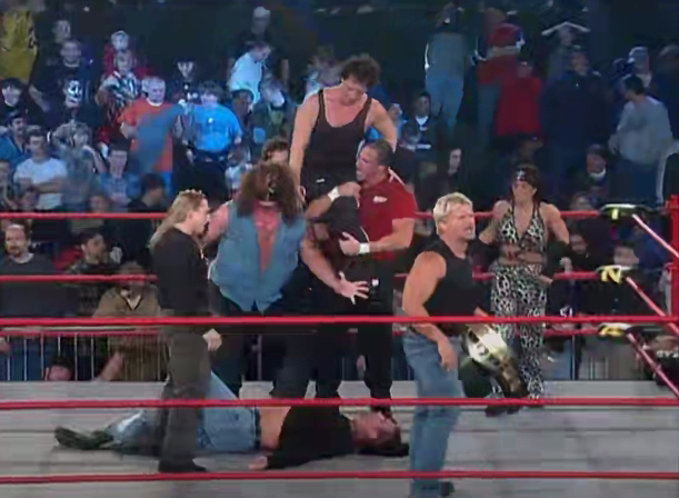 TNA this week ends with Don Callis beating Erik Watts via Goldylocks heel turn and Callis has full control of TNA