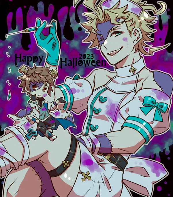 もうすぐハロウィンなので賑やかしに去年のハロウィン置いときます