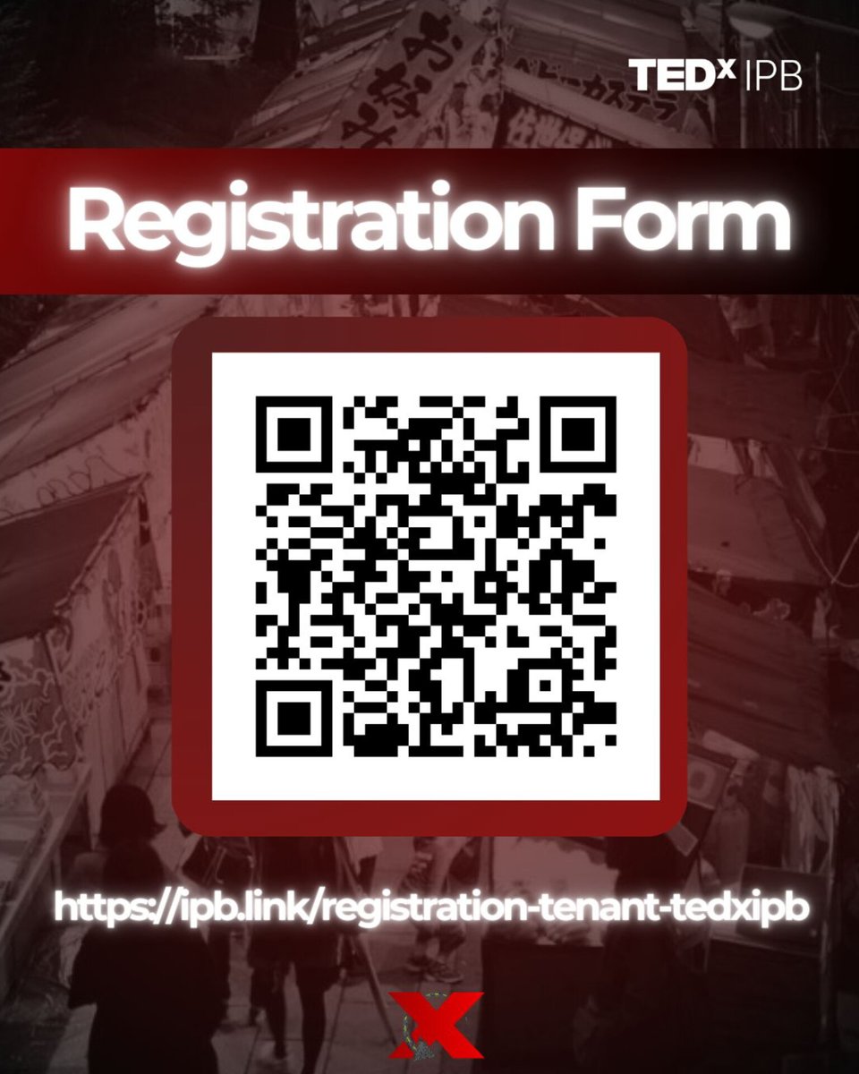 tedxipb's tweet photo. Calling All Creative Entrepreneurs!

TEDx IPB 2024 is coming soon, and we’re inviting innovative, unique, and inspiring business to join us as tenants at our main event!

So, what are you waiting for? Register your business now and be part of an unforgettable TEDx IPB experience. https://t.co/dQoTq8sDo7