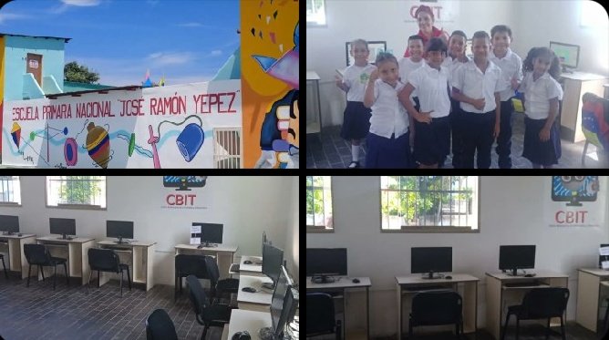 Gracias a la gestión del presidente  <a href="/NicolasMaduro/">Nicolás Maduro</a> y el Ministro <a href="/HectoRodriguez/">Héctor Rodríguez C.</a>, la Escuela Primaria Nacional José Ramón Yepez, ha sido rehabilitada, beneficiando a más de 180 niñas y niños.

@MPPEDUCACION 
<a href="/Danielcustodio3/">Daniel Custodio</a> 
<a href="/VTVcanal8/">VTV CANAL 8</a>