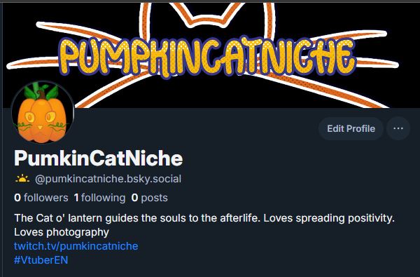 PumkinCatNiche (Pumpkincat Vtuber)🎃🐱 tweet media