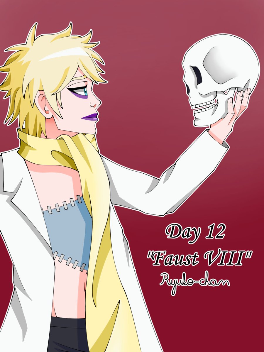 Ryukochanart27's tweet photo. Twelfth drawing of this October, Faust VIII from "Shaman King"

#gothtober2024 #gothtober #inktober2024 #inktober https://t.co/JlnUnPXCGj