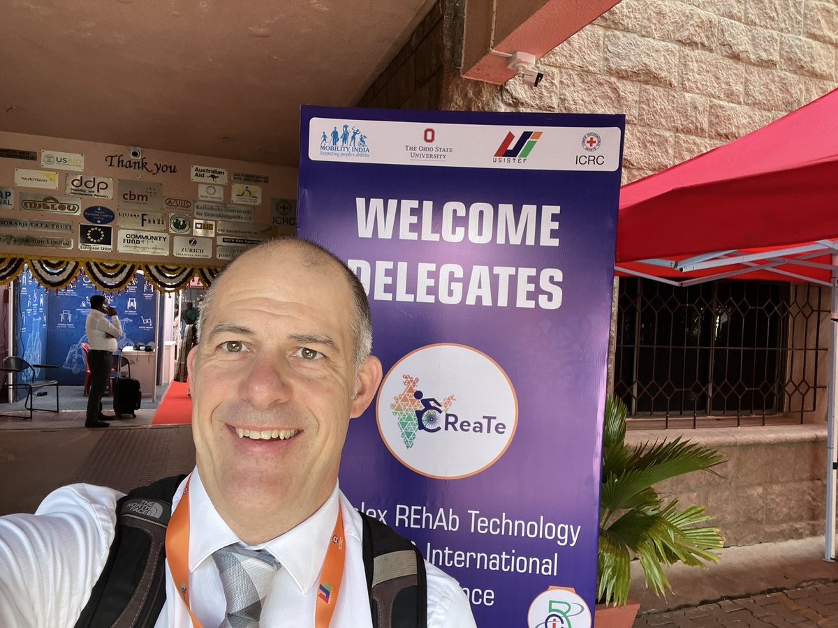 Happy Friday. What a change of pace. Excited to attend the CReaTe Conference hosted by Mobility-India. Actually, excitement doesn’t adequately describe how I fell. It is beyond excitement! A wonderful day ahead! <a href="/osuhrs/">OSU School of Health and Rehabilitation Sciences</a> <a href="/OhioStateOT/">OhioStateOT</a>