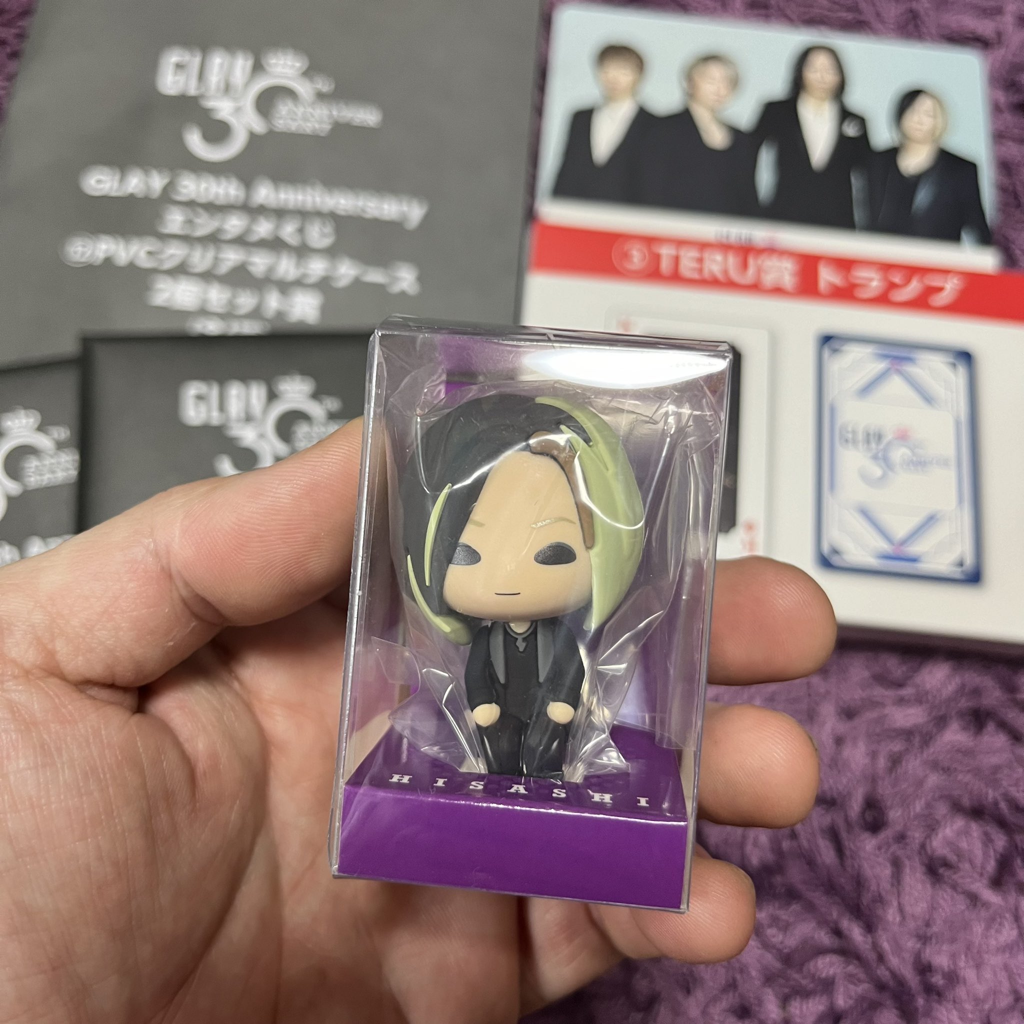 GLAYエンタメくじ すわりんこ賞 4種 GLAY一番くじすわりんこ賞4